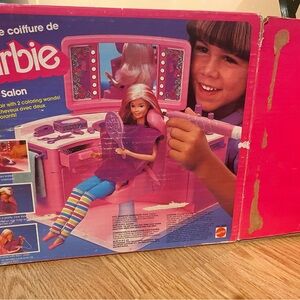 Barbie Hair Salon Set - Pink and Purple